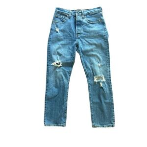 Levi Vintage Premium 501s Cropped (W 26 L 26) jeans